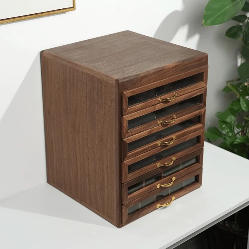 Wooden Storage Cabinet Simple Modern 6 Layer Organizers Desk Multifunctional Dustproof Storage Rack Tea Set Jewelry Cabinet
Wooden Storage Cabinet Simple Modern 6 Layer Organizers Desk Multifunctional Dustproof Storage Rack Tea Set Jewelry Cabinet