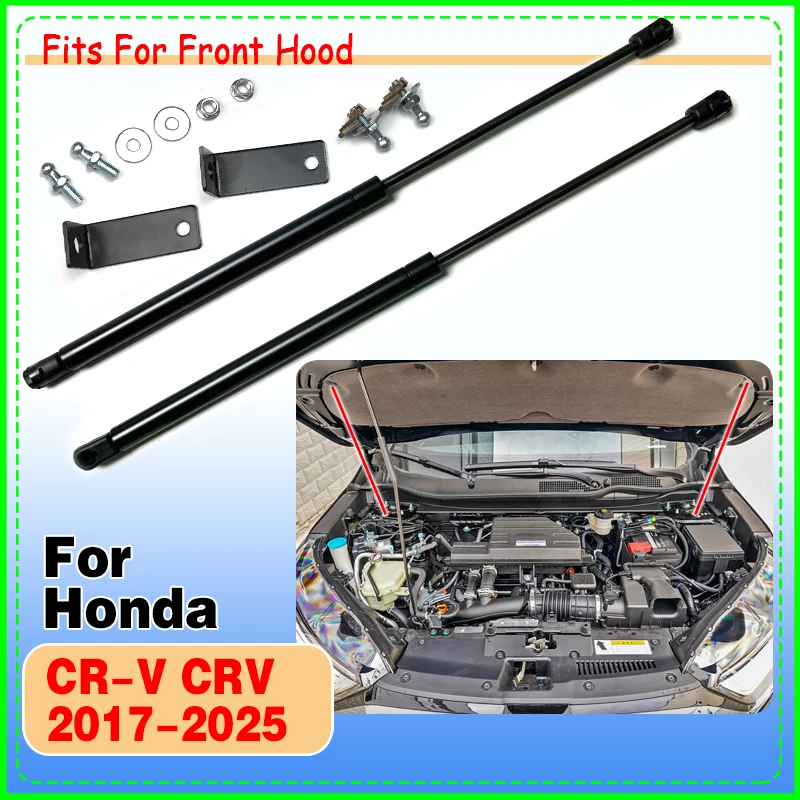Car Front Bonnet Hood Gas Shock Lift Strut Bars Support Rod Hydraulic Rod Gas Spring Accessories For Honda CR-V CRV 2017-2025
Car Front Bonnet Hood Gas Shock Lift Strut Bars Support Rod Hydraulic Rod Gas Spring Accessories For Honda CR-V CRV 2017-2025