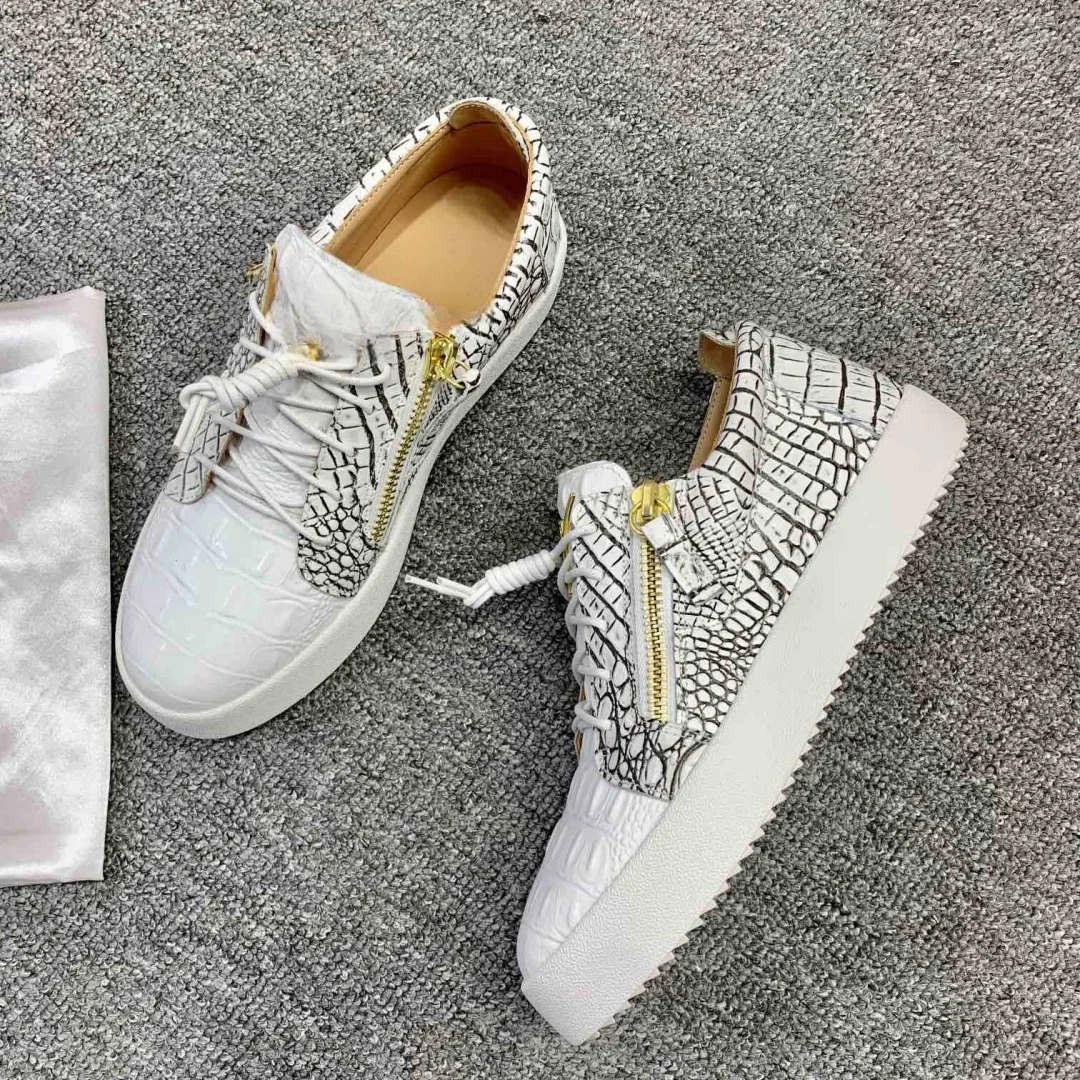 Top Quality Casual Sneakers for Men Brand Designer Women Tennis shoes Luxury Genuine Leather GZ Loafers Sports shoes 35-48 G0352 
Top Quality Casual Sneakers for Men Brand Designer Women Tennis shoes Luxury Genuine Leather GZ Loafers Sports shoes 35-48 G0352