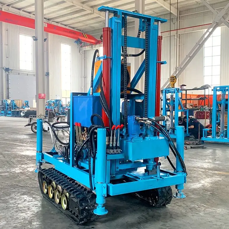 Индивидуальная портативная дизельная буровая установка для водяных скважин с гидравлическим приводом, на колесном или гусеничном ходу, 22 л.с., 25 л.с., 28 л.с., 30 л.с., 35 л.с., глубина бурения 100м, 150м, 180м
Индивидуальная портативная дизельная буровая установка для водяных скважин с гидравлическим приводом, на колесном или гусеничном ходу, 22 л.с., 25 л.с., 28 л.с., 30 л.с., 35 л.с., глубина бурения 100м, 150м, 180м