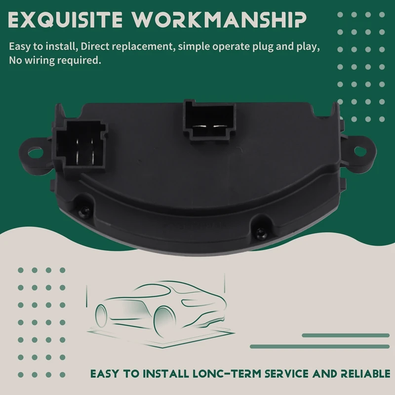 AC Heater Fan Blower Motor Resistor Air Conditioning Regulator For VW Golf 7 MK7 A3 Octavia 5QD907521 5Q0907521
AC Heater Fan Blower Motor Resistor Air Conditioning Regulator For VW Golf 7 MK7 A3 Octavia 5QD907521 5Q0907521