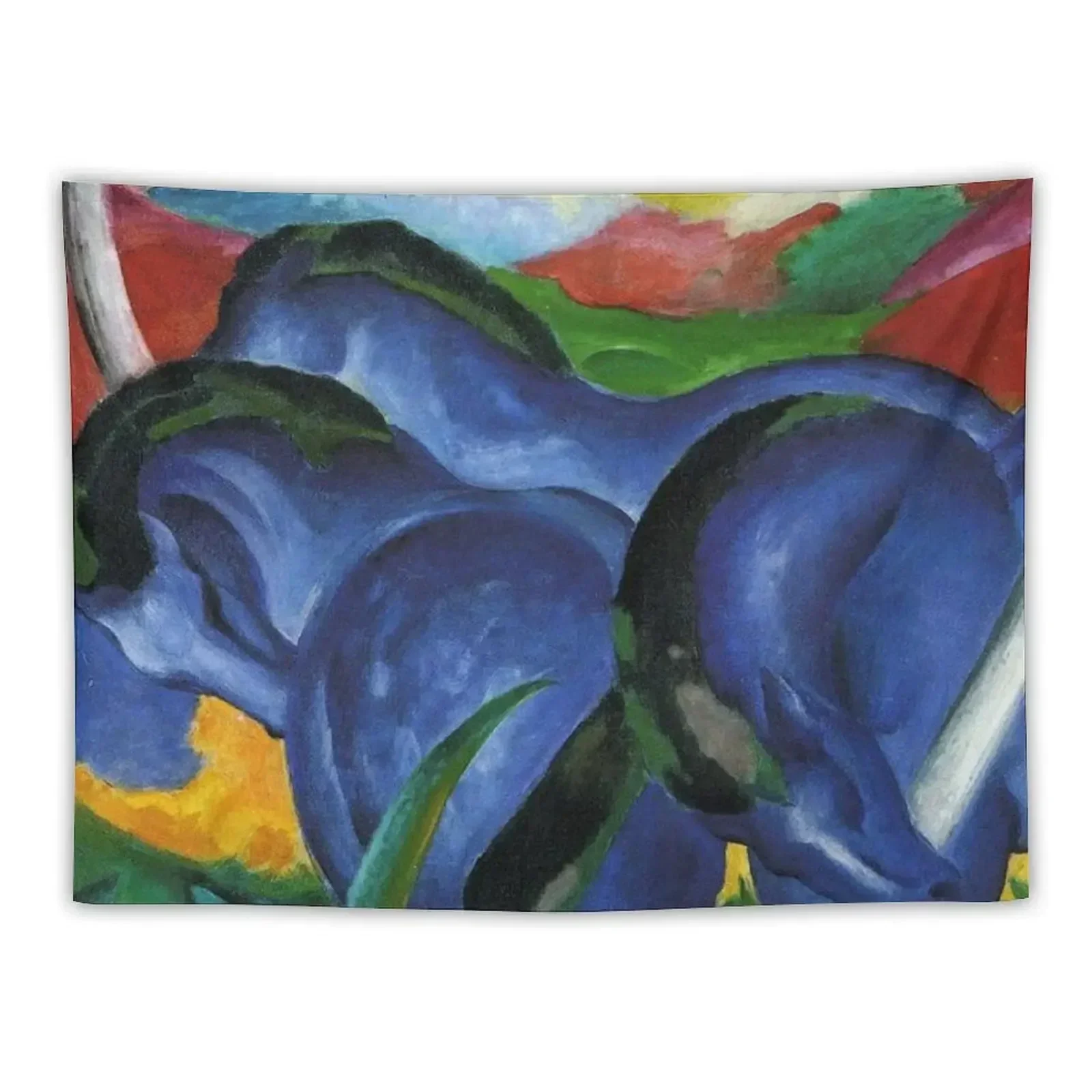 The Large Blue Horses by Franz Marc Tapestry Home Decoration Wall Tapestries Tapestry
The Large Blue Horses by Franz Marc Tapestry Home Decoration Wall Tapestries Tapestry