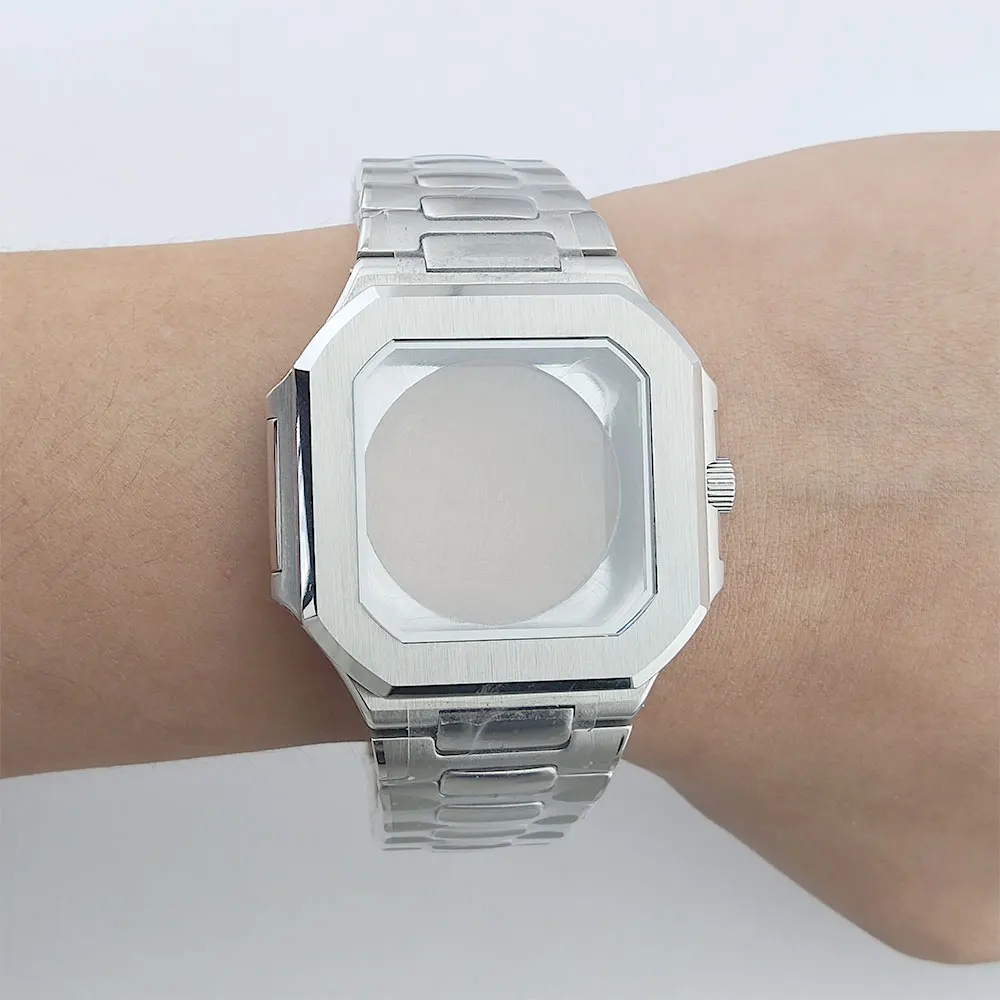 43mm case NH35 case square case sapphire glass waterproof case luxury men's case NH35 case watch accessories
43mm case NH35 case square case sapphire glass waterproof case luxury men's case NH35 case watch accessories