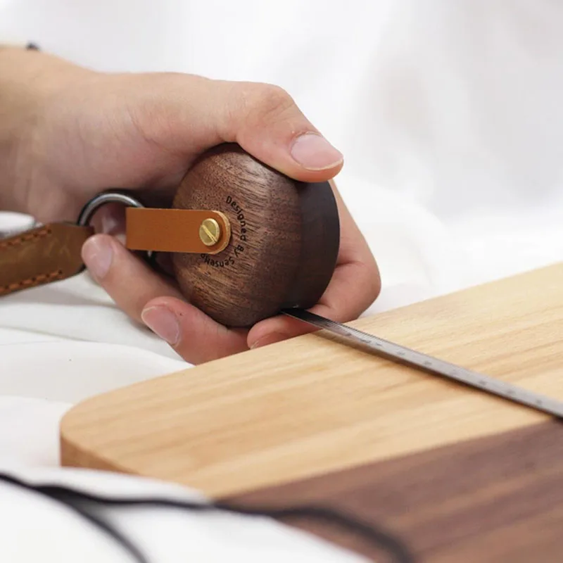 Portable Pocket Measuring Tool - Mini Walnut Tape Measure
Portable Pocket Measuring Tool - Mini Walnut Tape Measure