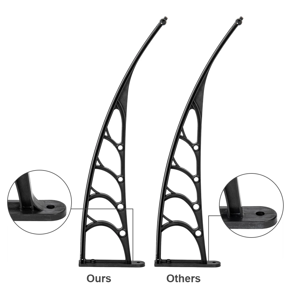 Защитный козырек HT-200 X 100 для дверей и окон, коричневый, с черным креплением, для домашнего использования
Защитный козырек HT-200 X 100 для дверей и окон, коричневый, с черным креплением, для домашнего использования
