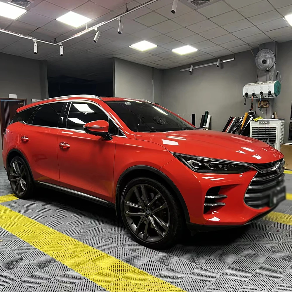 Phe Lava Orange Carbon Fiber TPU Car Wrap Colorful Technology Vinyl for Vehicle Decoration
Phe Lava Orange Carbon Fiber TPU Car Wrap Colorful Technology Vinyl for Vehicle Decoration