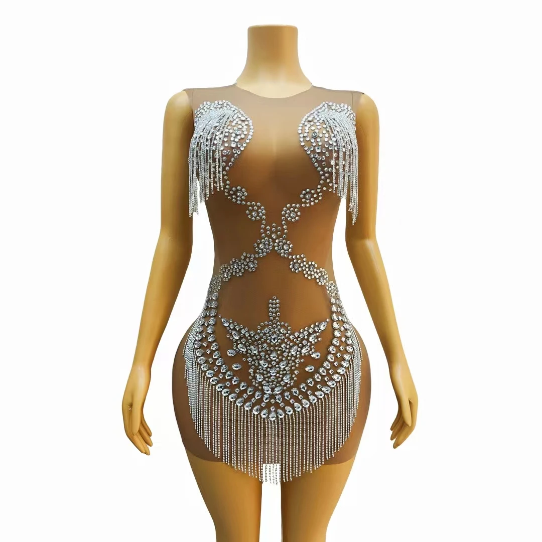 Sexy See Through Women Birthday Gowns Sheer Sleeveless Sparkly Crystals Dress Luxury Black Girl Short Prom Dresses 2024 Lianzhu
Sexy See Through Women Birthday Gowns Sheer Sleeveless Sparkly Crystals Dress Luxury Black Girl Short Prom Dresses 2024 Lianzhu