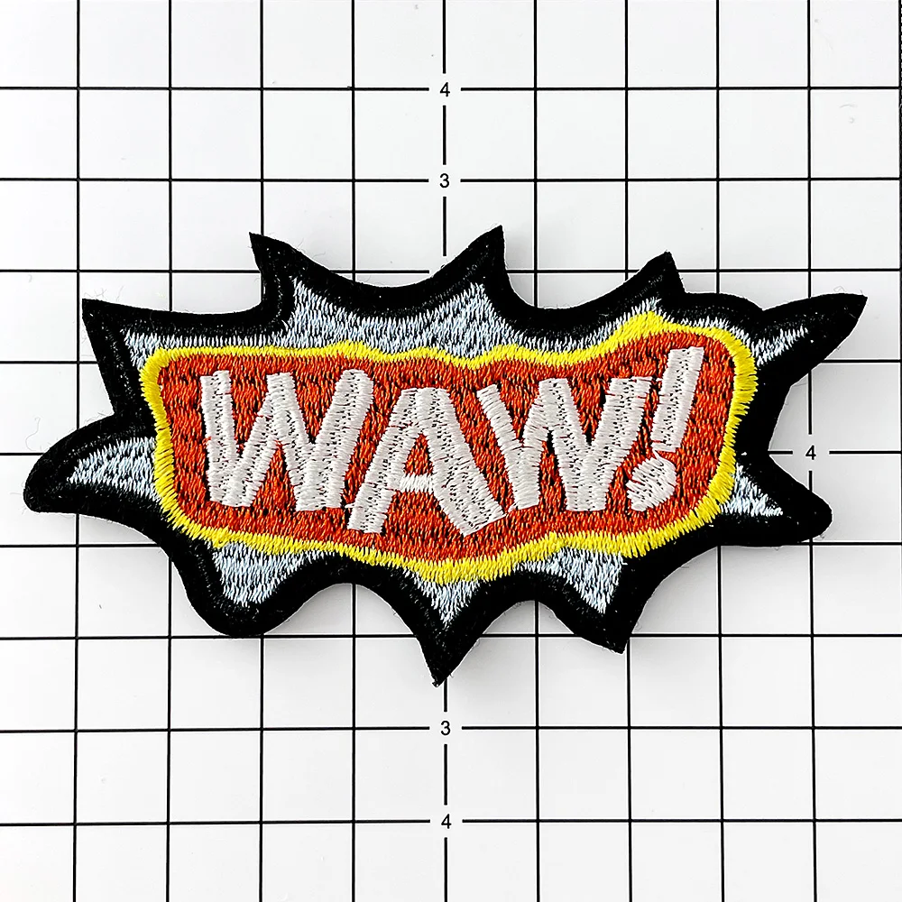 WAW! Iron on Patch Cloth Badges Mend Decorate Clothes Apparel Sewing Decoration Applique Patches Appliques for Clothing
WAW! Iron on Patch Cloth Badges Mend Decorate Clothes Apparel Sewing Decoration Applique Patches Appliques for Clothing
