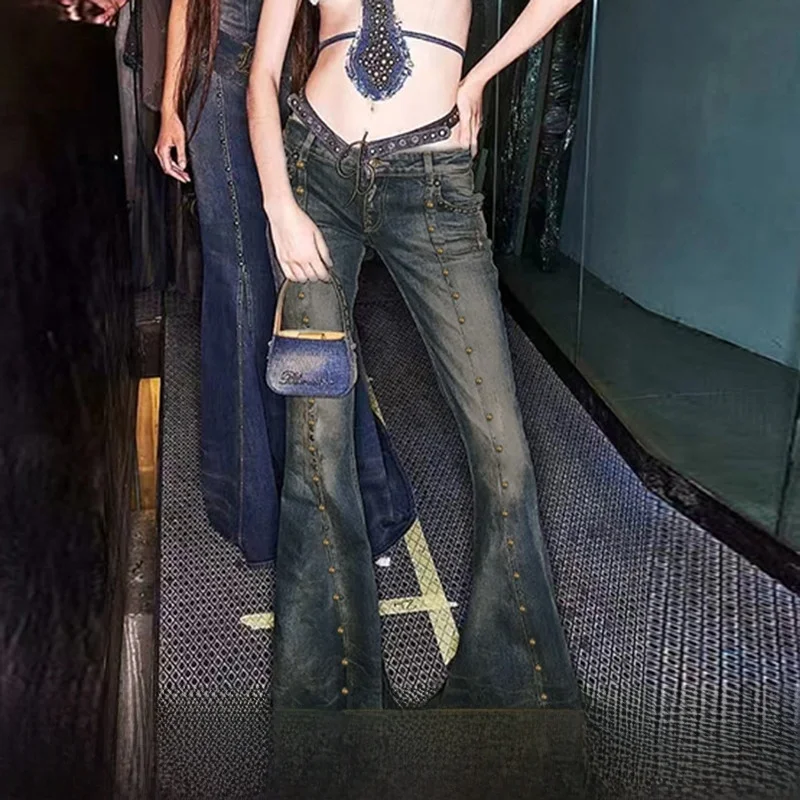 Джинсы Amyway в американском стиле ретро с высокой талией, прямые брюки-клеш, облегающие сексуальные джинсовые брюки для молодых женщин
Джинсы Amyway в американском стиле ретро с высокой талией, прямые брюки-клеш, облегающие сексуальные джинсовые брюки для молодых женщин