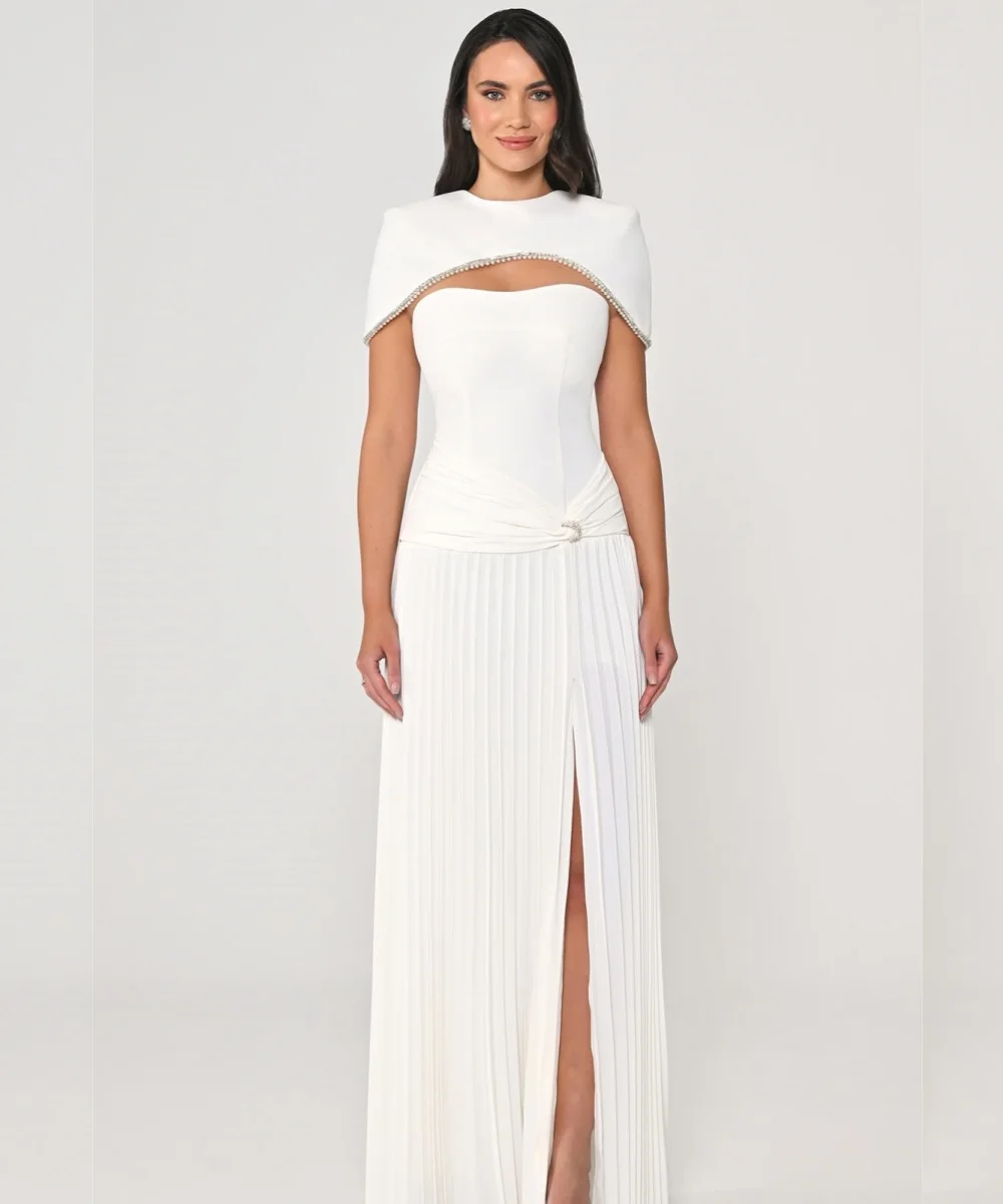Customized Formal Jersey Pleat A-line O-Neck Long Quinceanera Evening Dresses Fashion Matching Sizes Available
Customized Formal Jersey Pleat A-line O-Neck Long Quinceanera Evening Dresses Fashion Matching Sizes Available