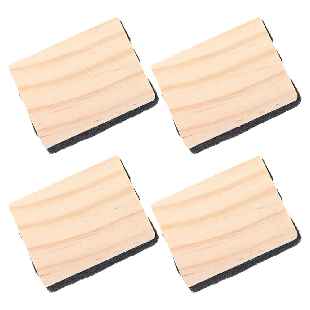 4pcs Mini Wooden Blackboard Eraser Whiteboard Cleaner for Classroom Office Teaching Accessories Portable Dry Erasers
4pcs Mini Wooden Blackboard Eraser Whiteboard Cleaner for Classroom Office Teaching Accessories Portable Dry Erasers