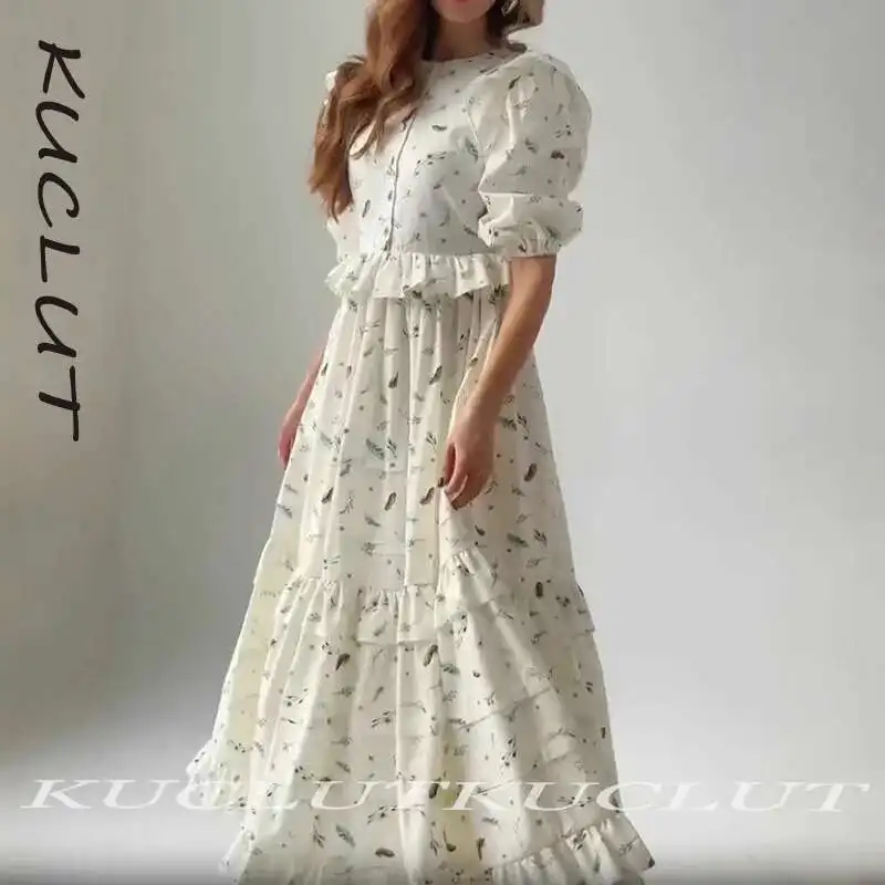 KUCLUT модные женские однобортные лоскутные платья с цветочным принтом элегантное женское платье с короткими рукавами и повязкой на спине
KUCLUT модные женские однобортные лоскутные платья с цветочным принтом элегантное женское платье с короткими рукавами и повязкой на спине
