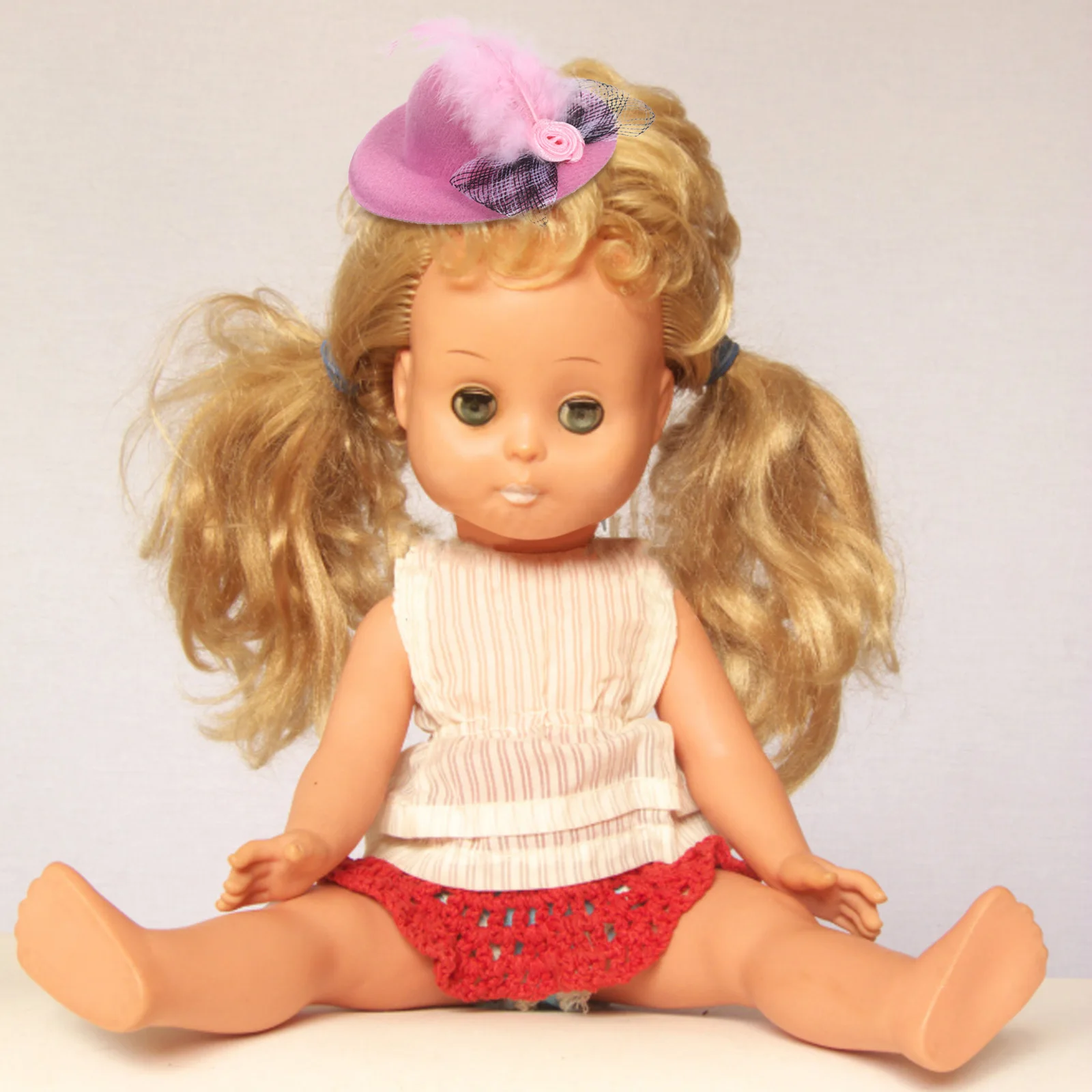 5Pcs Mini Top Hats Versatile Craft Accessories Ideal for Miniature Dollhouses Pet Accessories and Princess Hair Ornaments
5Pcs Mini Top Hats Versatile Craft Accessories Ideal for Miniature Dollhouses Pet Accessories and Princess Hair Ornaments