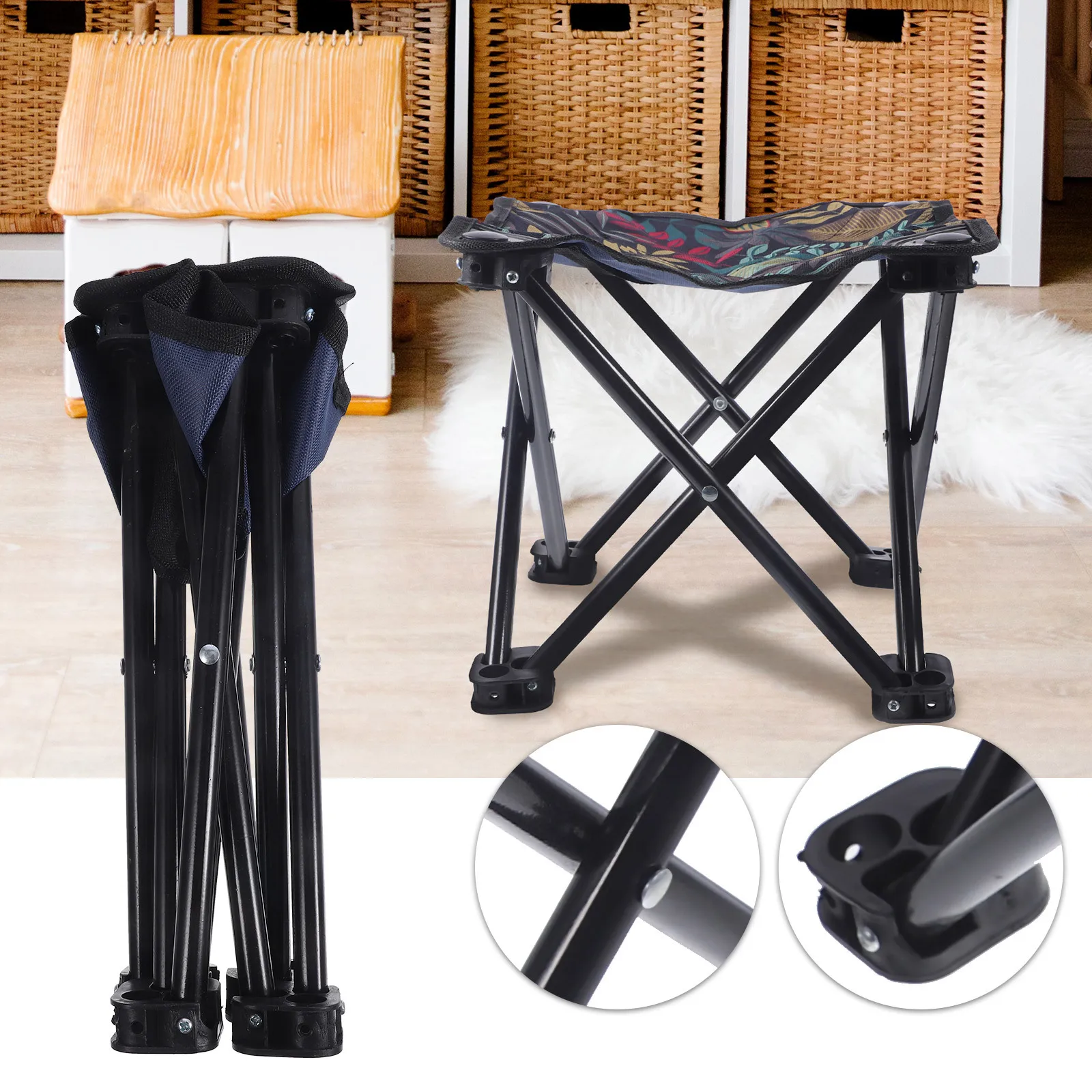 Folding Camp Stool Oxford Cloth Portable Small Chair Comfortable Lightweight Fishing Stool for Outdoor Use Portable Benches
Folding Camp Stool Oxford Cloth Portable Small Chair Comfortable Lightweight Fishing Stool for Outdoor Use Portable Benches