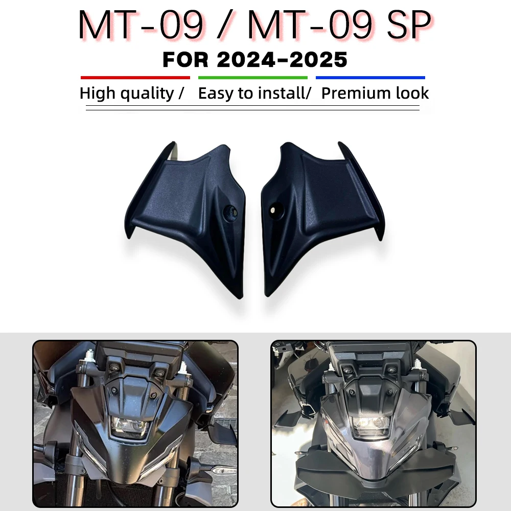 For YAMAHA MT-09 MT09 SP Gen 4 New Motorcycle Fuel Tank Side Wings Spoiler Accessories Tank Wings Protection Guard 2024-2025 
For YAMAHA MT-09 MT09 SP Gen 4 New Motorcycle Fuel Tank Side Wings Spoiler Accessories Tank Wings Protection Guard 2024-2025