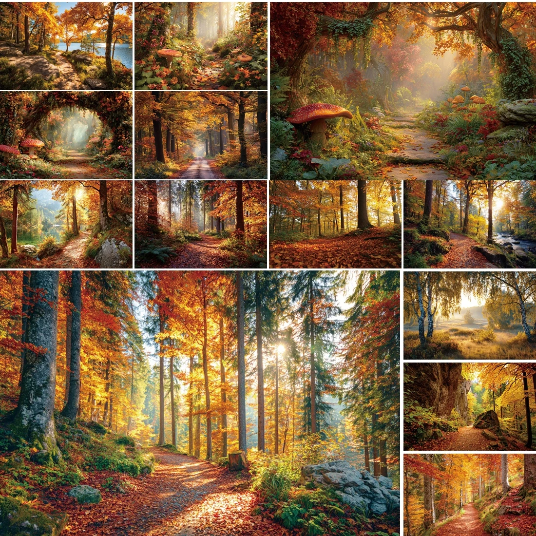 MOON.QG Golden Autumn Forest Photo Background Lakeside Misty Woods Paths Backdrop Portrait Kids Studio Decoration Birthday
MOON.QG Golden Autumn Forest Photo Background Lakeside Misty Woods Paths Backdrop Portrait Kids Studio Decoration Birthday