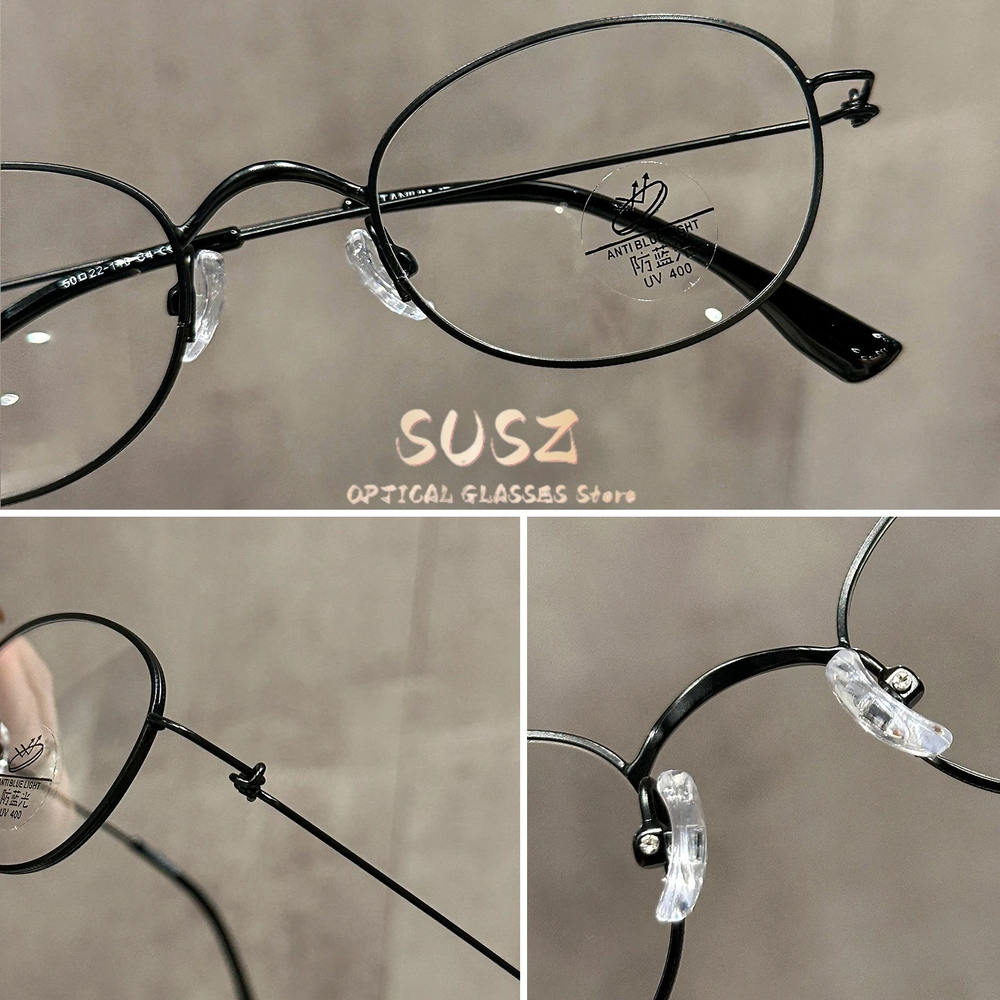 SUSZ New Fashionable Metal Oval Frame Versatile Optical Prescription Eyeglasses Women Anti-radiation Reading Myopia Eyeglasses
SUSZ New Fashionable Metal Oval Frame Versatile Optical Prescription Eyeglasses Women Anti-radiation Reading Myopia Eyeglasses