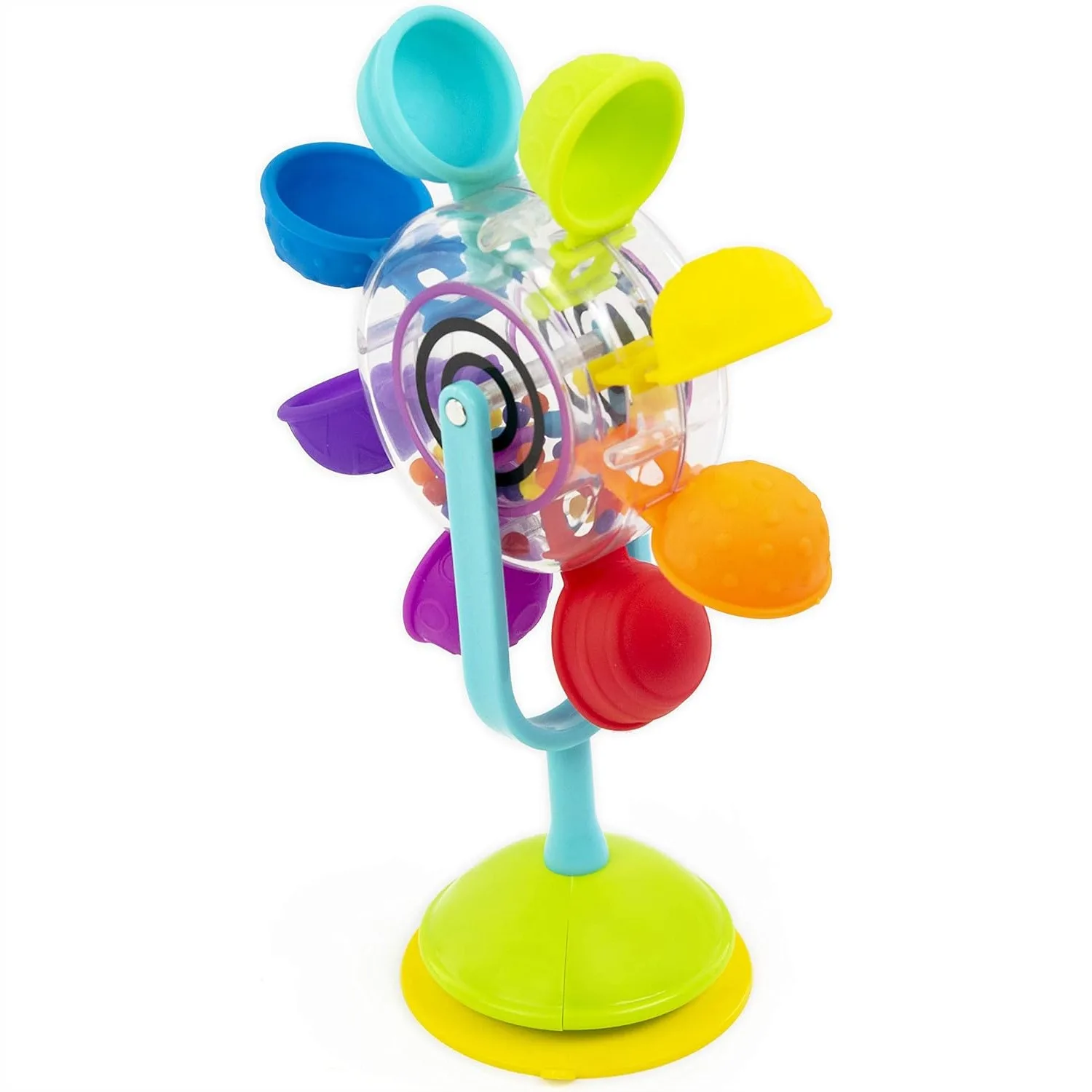 Sassy Whirling Waterfall Suction Toy for Bathtime, Spinning Wheel Bath Toy for Babies 12+ Months, Water Powered Fun
Sassy Whirling Waterfall Suction Toy for Bathtime, Spinning Wheel Bath Toy for Babies 12+ Months, Water Powered Fun
