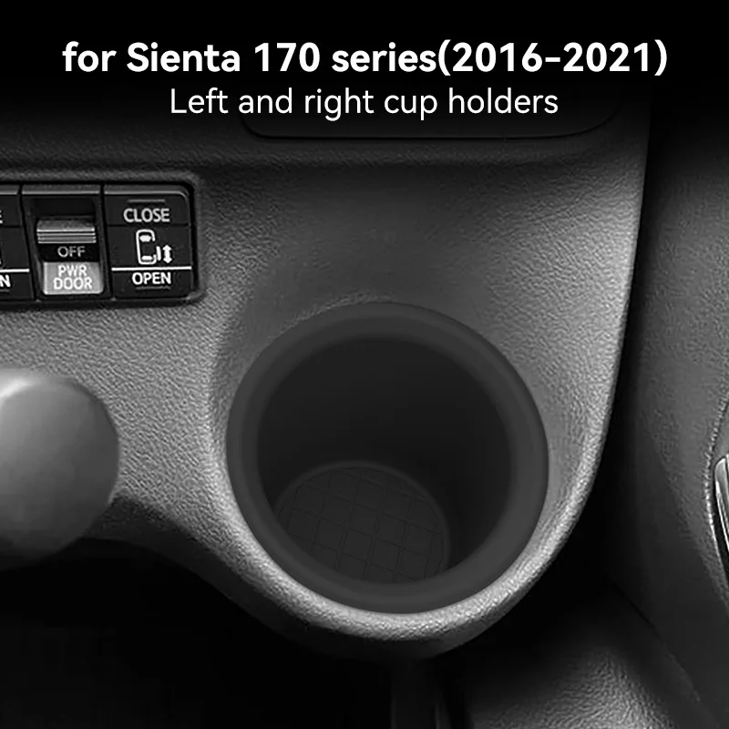 For 2016-2021 Toyota SIENTA 170 RHD Silicone Cup Holder Limit Sleeve Anti-Slip Water Drink Storage Mat Car Interior Accessories
For 2016-2021 Toyota SIENTA 170 RHD Silicone Cup Holder Limit Sleeve Anti-Slip Water Drink Storage Mat Car Interior Accessories
