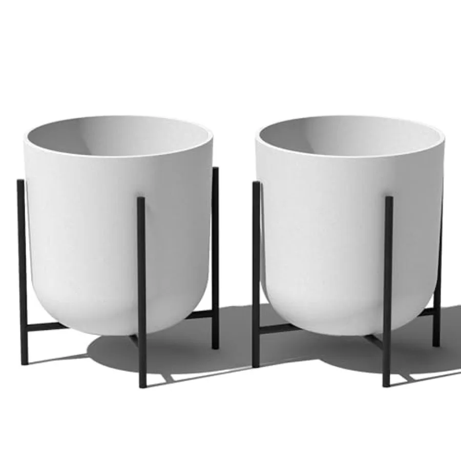 Mason Series Raised Lima Planter for Patio/Balcony Plastic-Stone Composite in Slate Gray Modern Minimalist Design with Sturdy M
Mason Series Raised Lima Planter for Patio/Balcony Plastic-Stone Composite in Slate Gray Modern Minimalist Design with Sturdy M