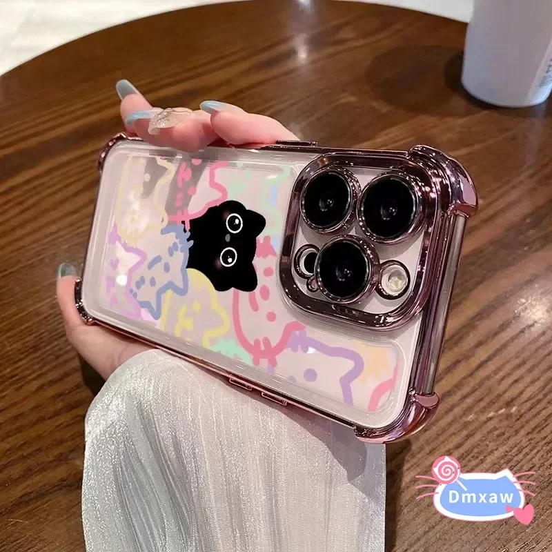 For Infinix Note 40 Pro 30 Hot 40 Pro 30 Play 30i Hot 10 Lite 10S NFC 9 Play Phone Case Soft Transparent Fashion Cute Cat Cover
For Infinix Note 40 Pro 30 Hot 40 Pro 30 Play 30i Hot 10 Lite 10S NFC 9 Play Phone Case Soft Transparent Fashion Cute Cat Cover