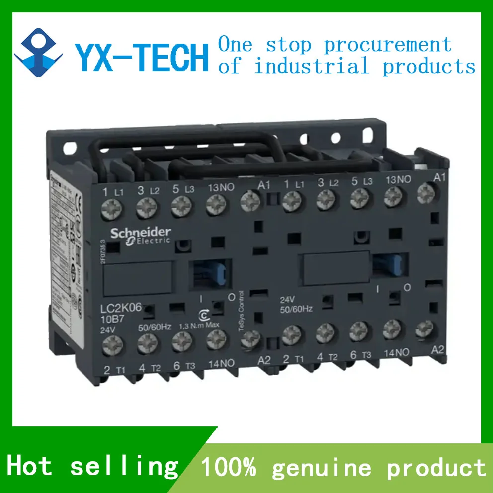 Schneider LC2K0610B7 LC2K0610M7 LC2K1201M7 LC2K1210B7 reversing contactor
Schneider LC2K0610B7 LC2K0610M7 LC2K1201M7 LC2K1210B7 reversing contactor