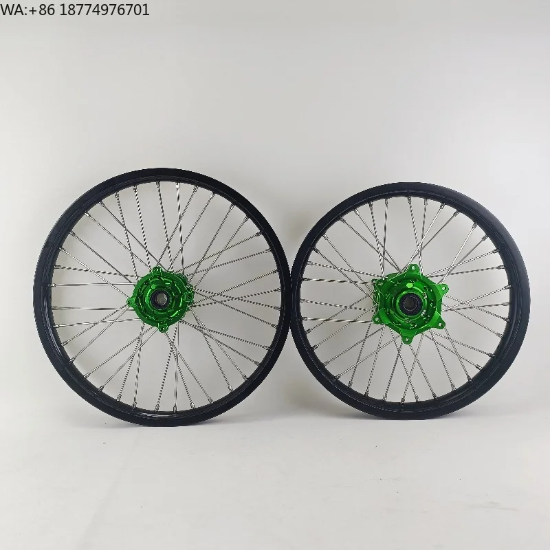 Motorcycle Wheels Set for Kawasaki KX125 250 KXF 250 450 Manufacturer Price High Quality 7075 Aluminum Alloy
Motorcycle Wheels Set for Kawasaki KX125 250 KXF 250 450 Manufacturer Price High Quality 7075 Aluminum Alloy