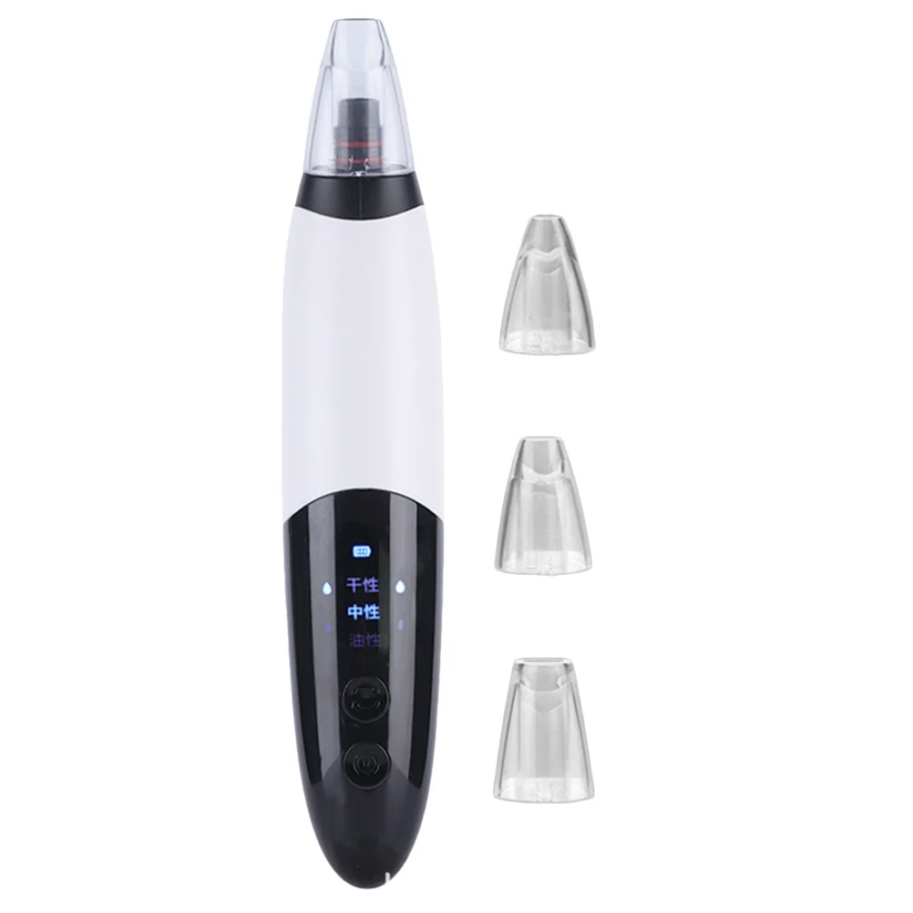 Electric Blackhead Suction Device 3 Gears Pore Cleaner Facial Beauty Instrument 3 Suction Heads Deep Cleansing Tool Removes Dead
Electric Blackhead Suction Device 3 Gears Pore Cleaner Facial Beauty Instrument 3 Suction Heads Deep Cleansing Tool Removes Dead