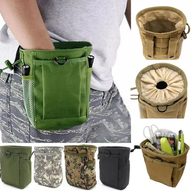 600D Nylon Portable Recycling Bag Outdoor Molle Pouch Military Backpack Hanging Bag Waist Sports Hunting Tactical Bag
600D Nylon Portable Recycling Bag Outdoor Molle Pouch Military Backpack Hanging Bag Waist Sports Hunting Tactical Bag