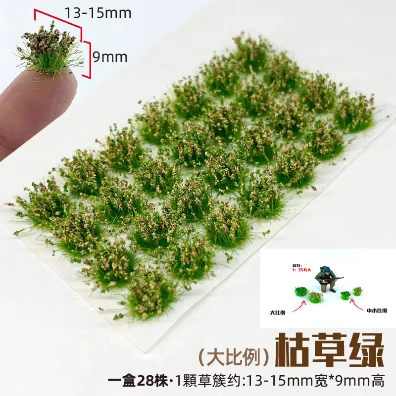 28pcs/32pcs Miniature Shrub Grass Tufts Cluster for Ho N Diy Model Making/Railway Scene/Wargame Scenery/Sandtable Layout/Diorama
28pcs/32pcs Miniature Shrub Grass Tufts Cluster for Ho N Diy Model Making/Railway Scene/Wargame Scenery/Sandtable Layout/Diorama