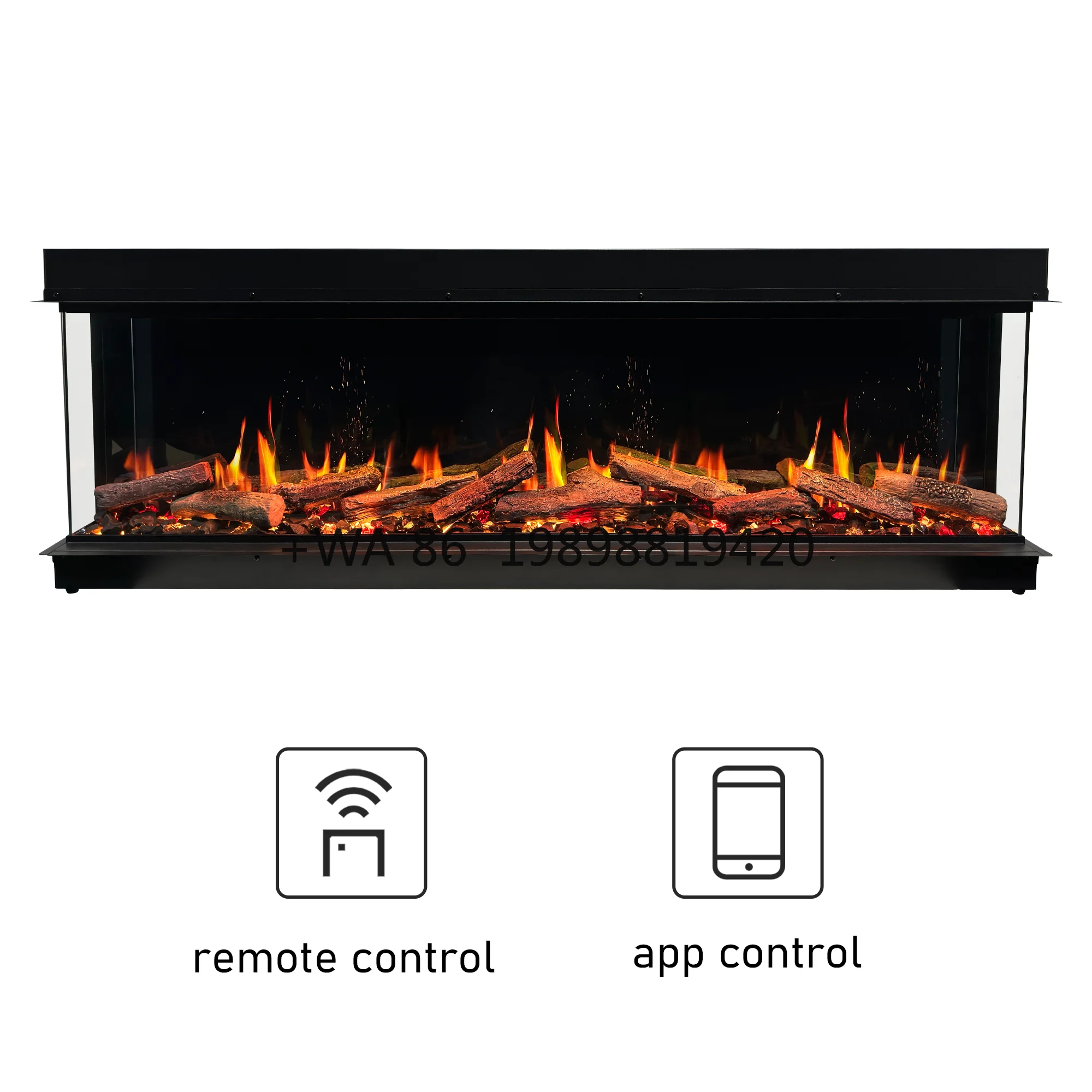 Adjustable LCD Electric Fireplace with HD Realistic Flame Effect, 35/40/50/60/72 Inch Sizes, Modern Home Decor Fireplace
Adjustable LCD Electric Fireplace with HD Realistic Flame Effect, 35/40/50/60/72 Inch Sizes, Modern Home Decor Fireplace