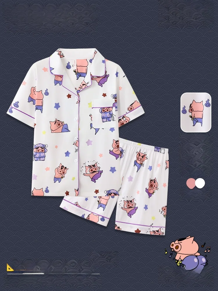 Cute Cartoon ort Sve Spwear Couple Home Clothes Women's Home Suit Breathable Cloud Cotton Youth Summer Pajamas
Cute Cartoon ort Sve Spwear Couple Home Clothes Women's Home Suit Breathable Cloud Cotton Youth Summer Pajamas