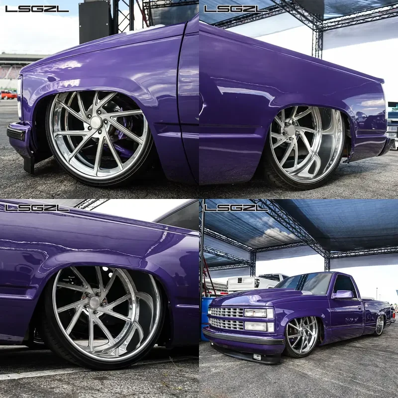 i LSGZL Customized Forged Wheels Two-pieces Polished/Brushed 20 22 24 Inch 5x127 5x130 5x120.65 Forged Wheels for C10 Impala
i LSGZL Customized Forged Wheels Two-pieces Polished/Brushed 20 22 24 Inch 5x127 5x130 5x120.65 Forged Wheels for C10 Impala