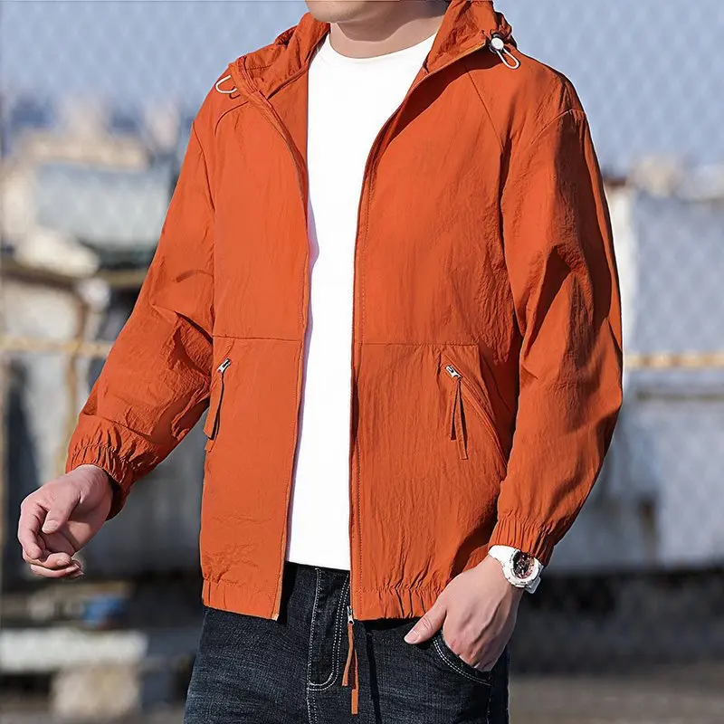 New Summer Ultra-Thin Breathable Men's Sun-Protective Jaet Hooded Couple's Lightweight UV Protection Outerwear Sports Coat
New Summer Ultra-Thin Breathable Men's Sun-Protective Jaet Hooded Couple's Lightweight UV Protection Outerwear Sports Coat
