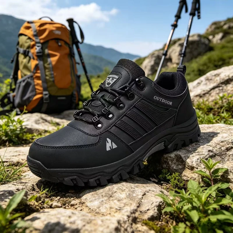 Men's Hiking Shoes outdoor waterproof Leather Anti Slip Comfortable Hunting Walking Shoes Wear-resistant Casual Sneakers
Men's Hiking Shoes outdoor waterproof Leather Anti Slip Comfortable Hunting Walking Shoes Wear-resistant Casual Sneakers