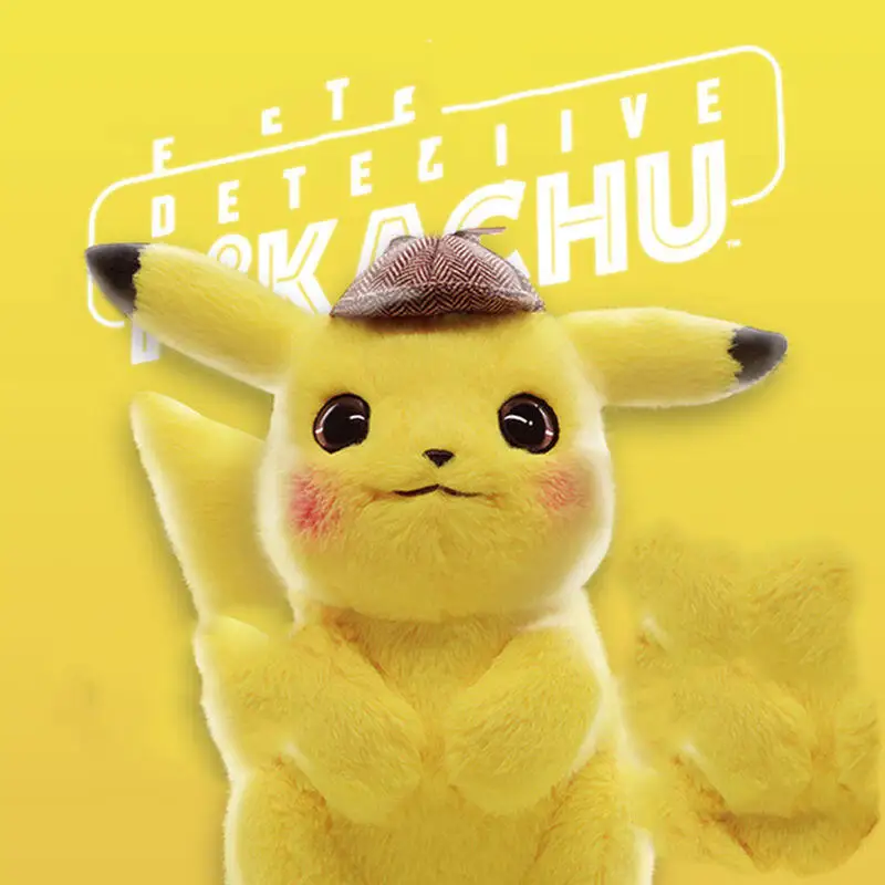 Плюшевая игрушка Пикачу, мультяшная кавайная детективная Пикачу, плюшевая игрушка, игра, версия фильма, периферийные устройства, такая же игрушка в подарок, милая тканевая кукла, подарок
Плюшевая игрушка Пикачу, мультяшная кавайная детективная Пикачу, плюшевая игрушка, игра, версия фильма, периферийные устройства, такая же игрушка в подарок, милая тканевая кукла, подарок