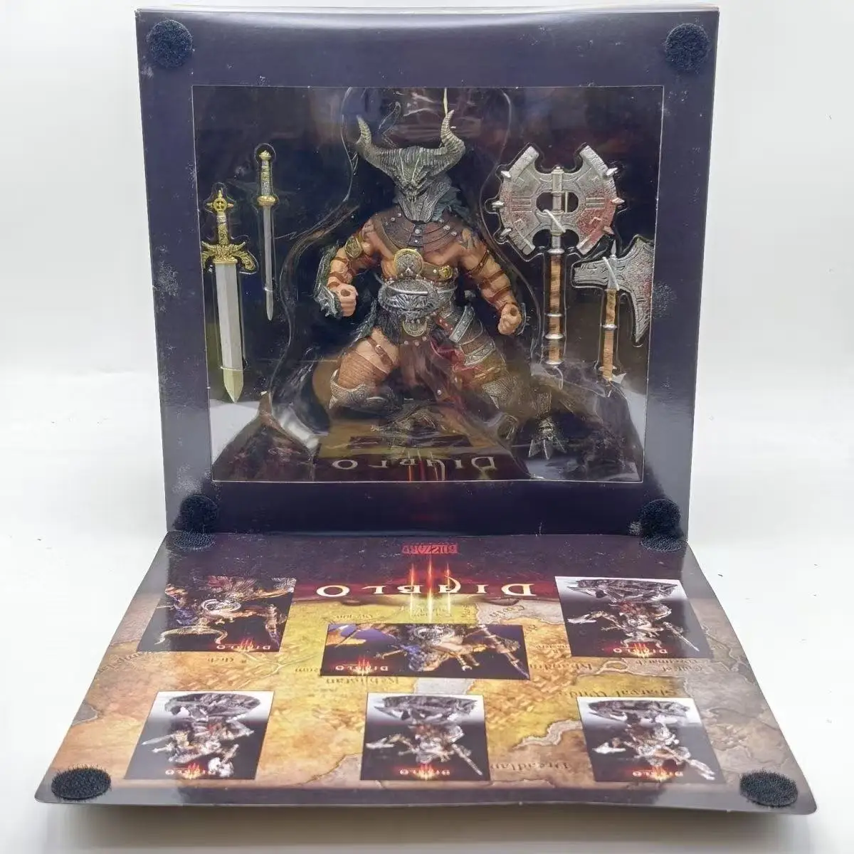Diablo 3 Movable Barbarian Figure Without Helmet, Standing Pose, with Movable Joints, Without Box
Diablo 3 Movable Barbarian Figure Without Helmet, Standing Pose, with Movable Joints, Without Box