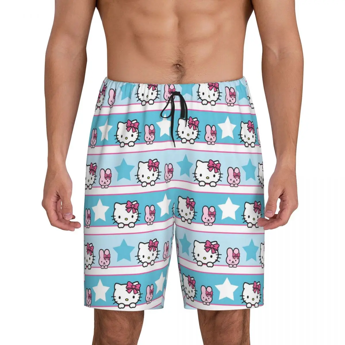 Пижамные шорты Sanrio Cat с принтом на заказ для мужчин, одежда для сна, короткие пижамы с карманами
Пижамные шорты Sanrio Cat с принтом на заказ для мужчин, одежда для сна, короткие пижамы с карманами
