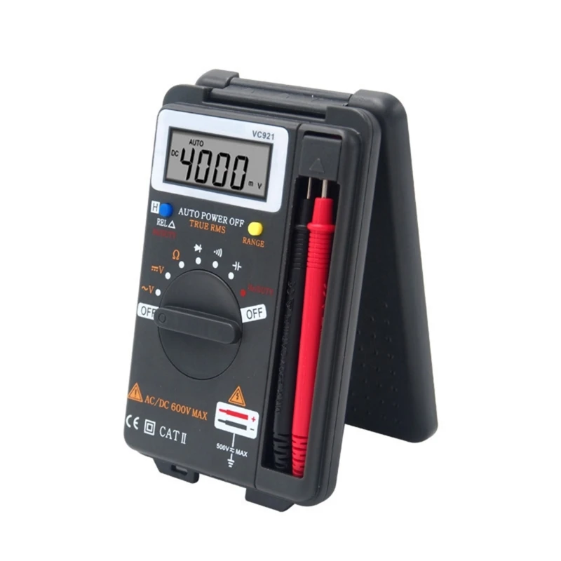 Portable Multimeter with Auto ranges & Back light Display High Precisions Meter F1CC
Portable Multimeter with Auto ranges & Back light Display High Precisions Meter F1CC