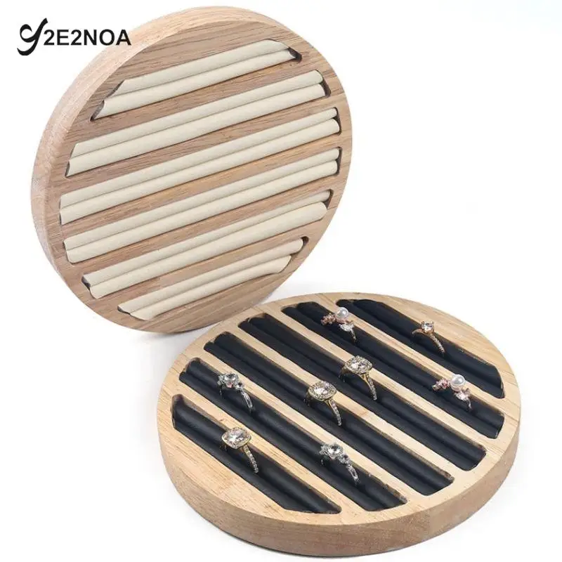 Round Flat Leather Collect Jewelry Box Ring Display Tray Organizer Gift Box Storage Organizer Holder For Wedding Shop And Home
Round Flat Leather Collect Jewelry Box Ring Display Tray Organizer Gift Box Storage Organizer Holder For Wedding Shop And Home