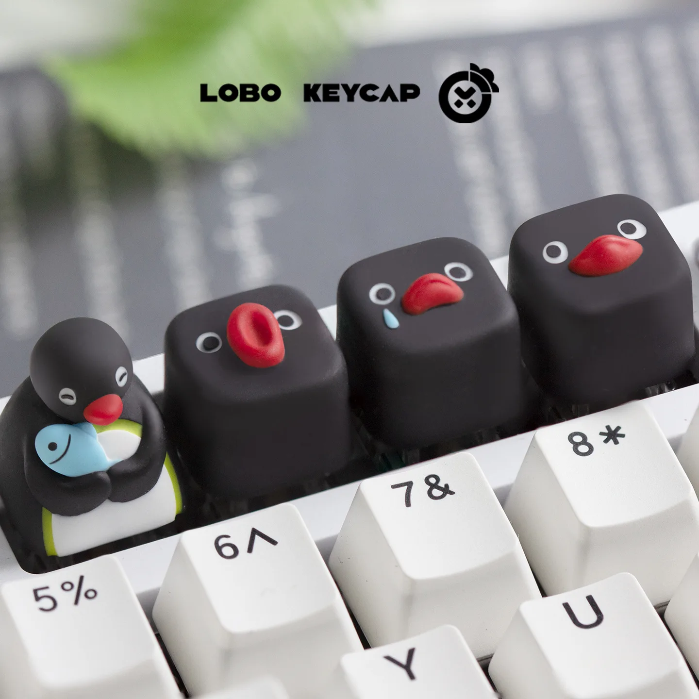 Cartoon Penguin Mechanical Keyboard Personalized Design Cute Replacement Keycaps Esc Resin Material Customized Peripheral Toys
Cartoon Penguin Mechanical Keyboard Personalized Design Cute Replacement Keycaps Esc Resin Material Customized Peripheral Toys