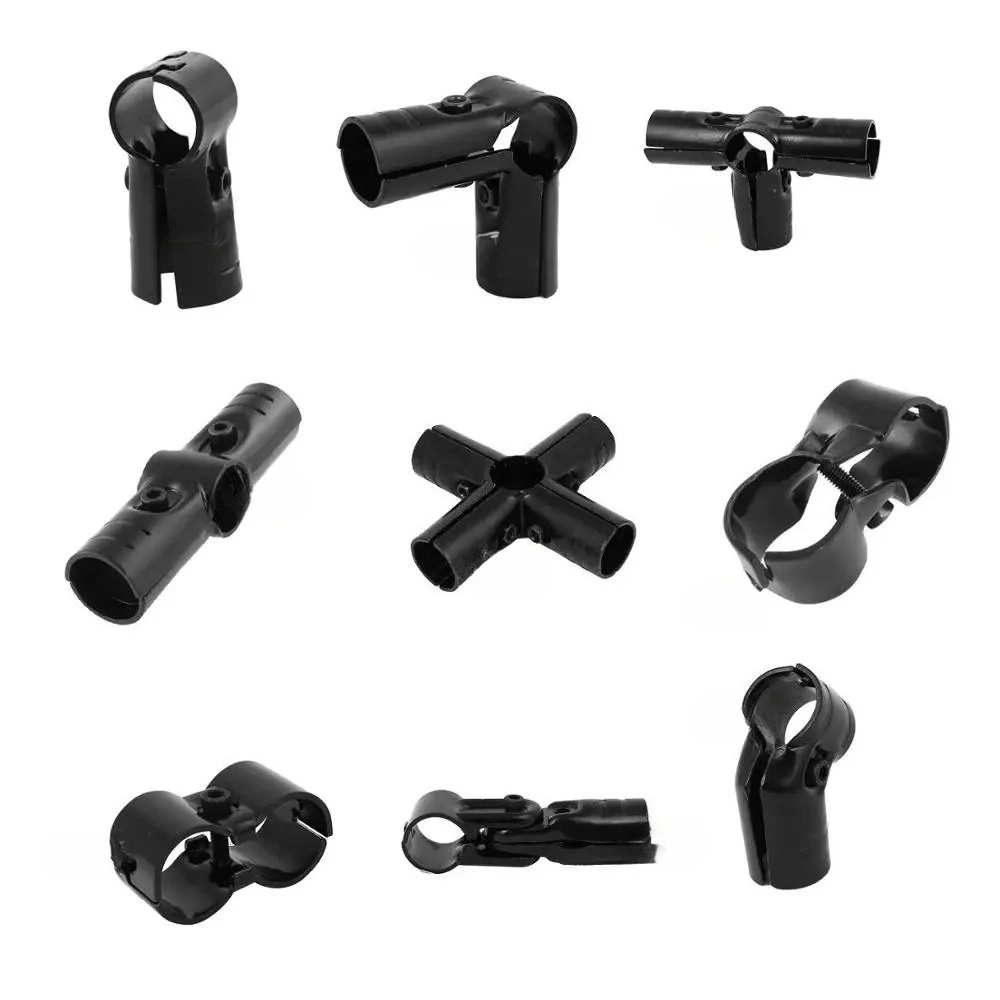 4Pcs Black Steel 28mm Lean Pipe Fittings Connectors
4Pcs Black Steel 28mm Lean Pipe Fittings Connectors