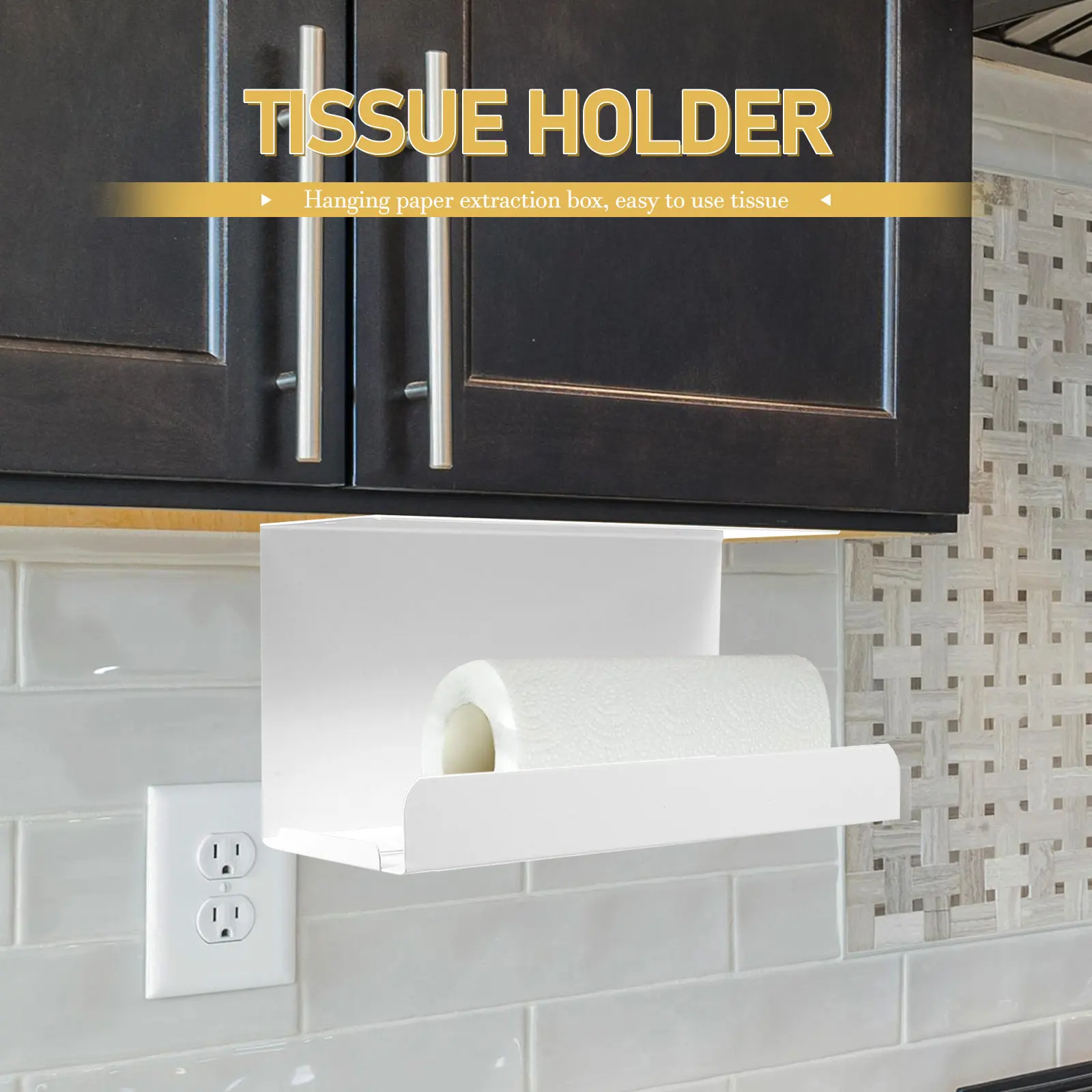 Stylish Wall Mounted Toilet Paper Holder with Shelf Non-Drilling Bathroom Paper Towel Rack Multipurpose Tissue Box Organizer
Stylish Wall Mounted Toilet Paper Holder with Shelf Non-Drilling Bathroom Paper Towel Rack Multipurpose Tissue Box Organizer