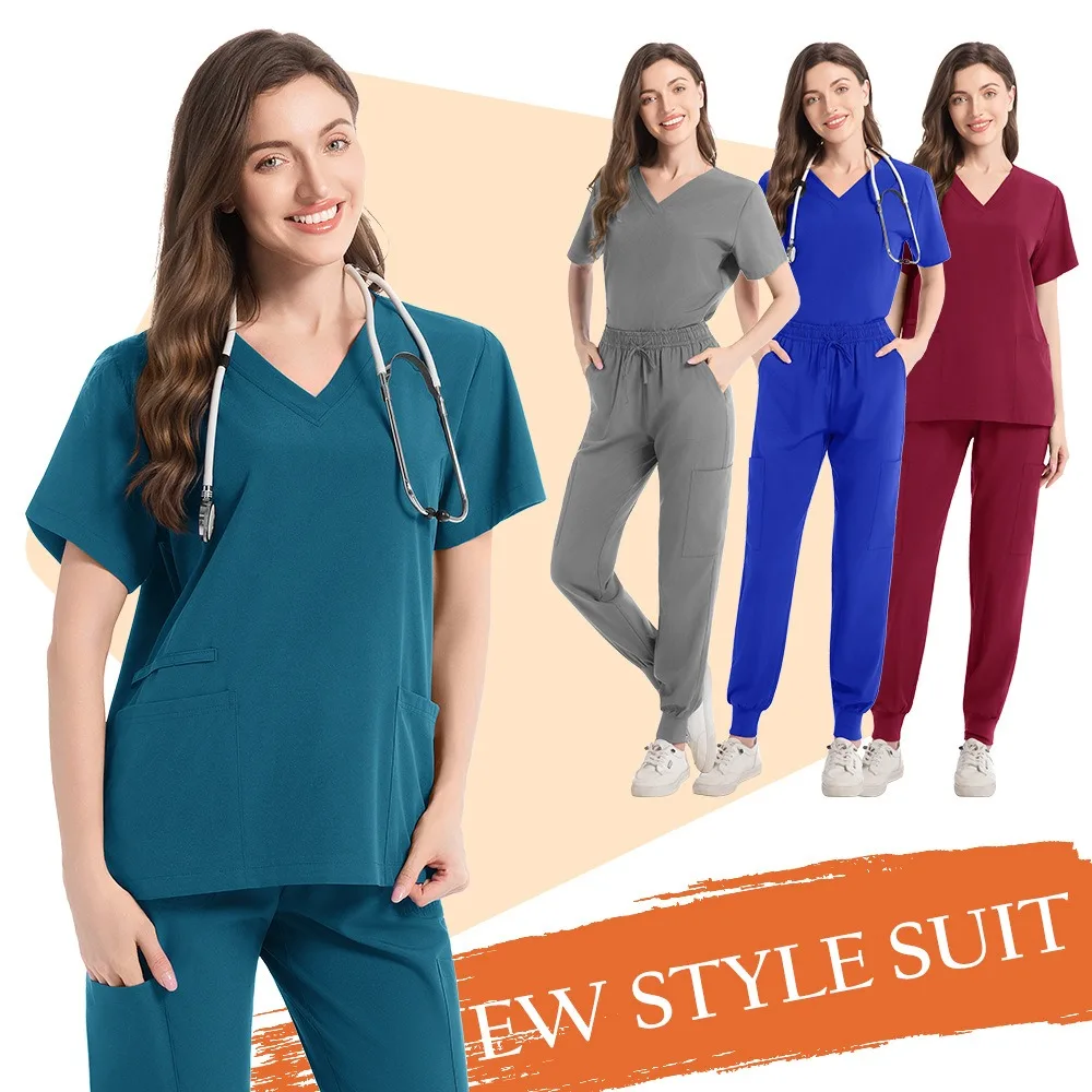Unisex Stretch Running Suit 2 Piece Short Sleeve Long Pants Comfortable Work Uniform for Daily Active Wear
Unisex Stretch Running Suit 2 Piece Short Sleeve Long Pants Comfortable Work Uniform for Daily Active Wear