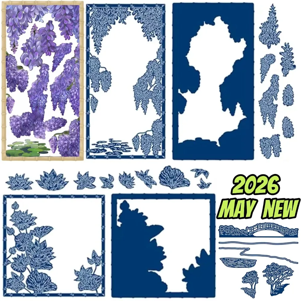 Water Lily Frame 2026 May New Metal Cutting Dies For DIY Scrapbooking Crafts Maker Photo Album Template Handmade Decoration
Water Lily Frame 2026 May New Metal Cutting Dies For DIY Scrapbooking Crafts Maker Photo Album Template Handmade Decoration