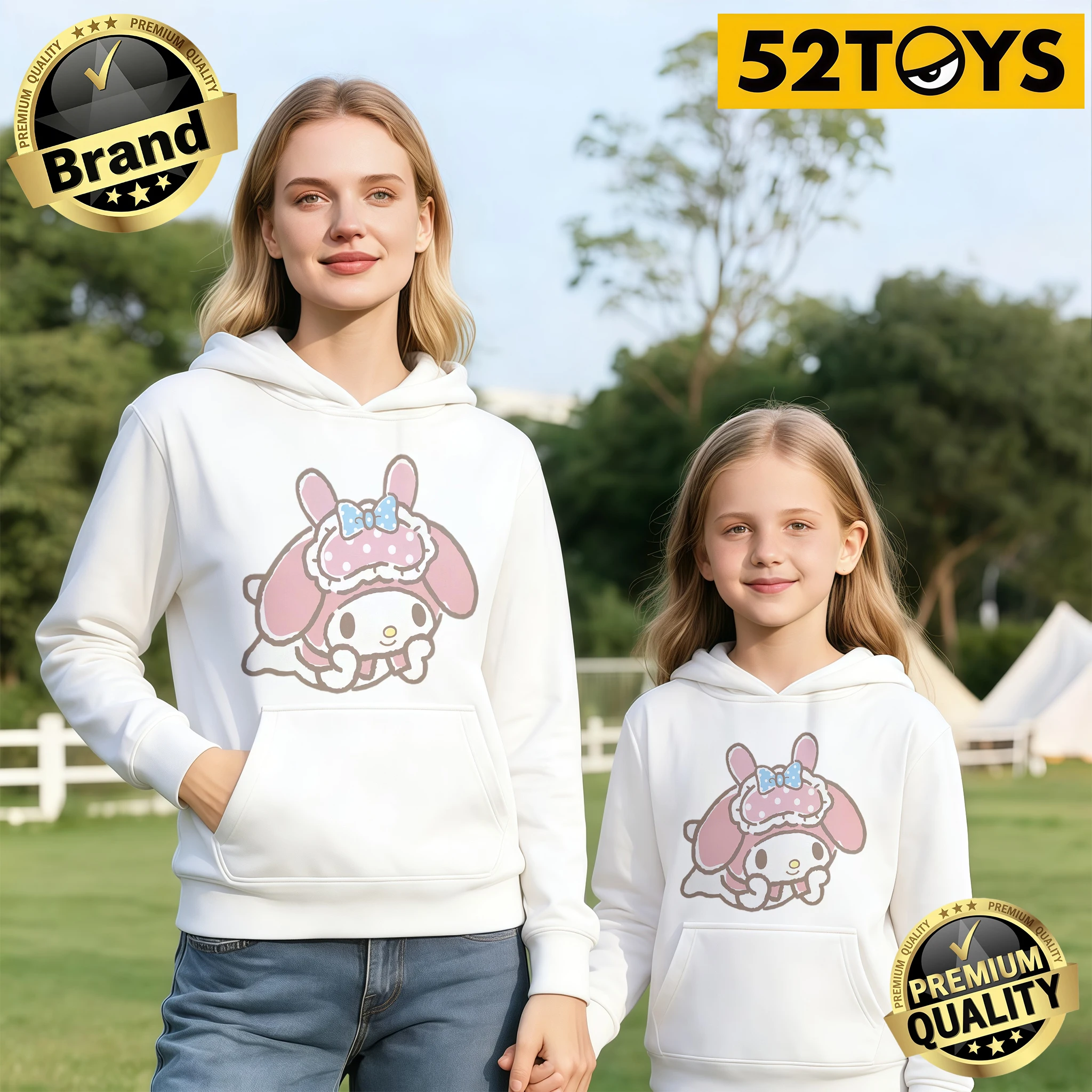 2026 Autumn-Winter Trending My Melody Nightcap Print 100% Cotton Family Hoodies, High Quality & Loose Casual Clothing Breathable
2026 Autumn-Winter Trending My Melody Nightcap Print 100% Cotton Family Hoodies, High Quality & Loose Casual Clothing Breathable