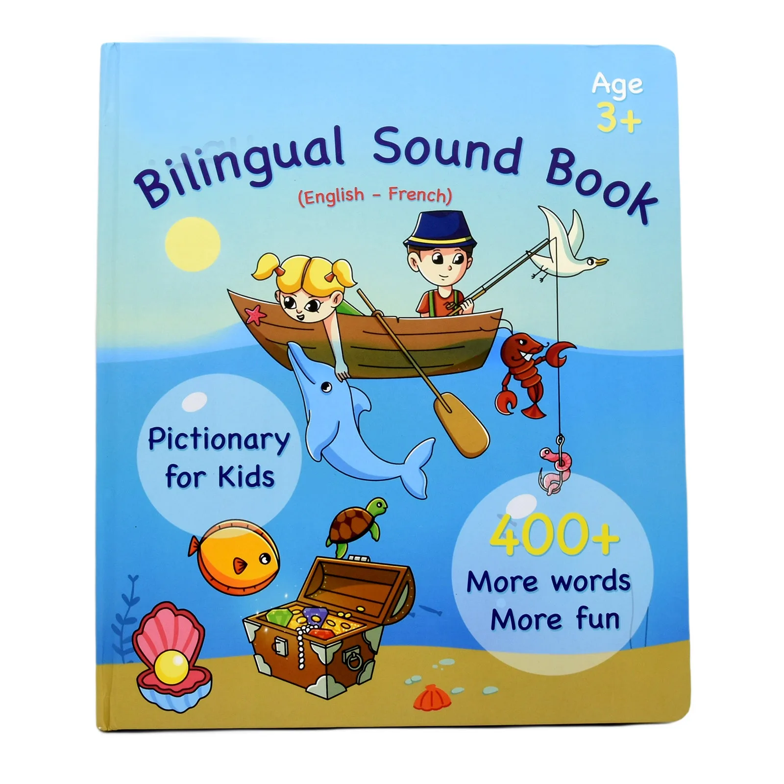 Bilingual France and English E-book Didactical Toys and Game Spelled Educational Toy for Children
Bilingual France and English E-book Didactical Toys and Game Spelled Educational Toy for Children