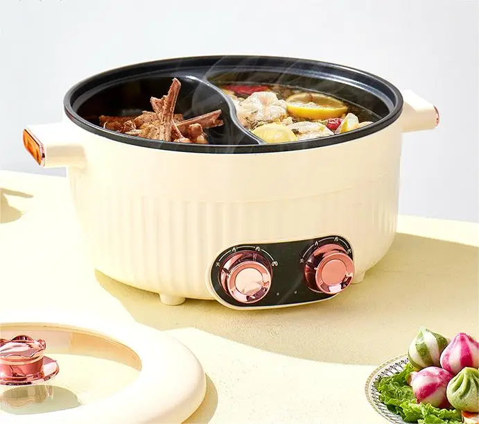 OEM Factory Wholesale Price Large Multi Cooker Non Stick Electric Hot Pot Double Flavor Electric Caldron Cooking Pot
OEM Factory Wholesale Price Large Multi Cooker Non Stick Electric Hot Pot Double Flavor Electric Caldron Cooking Pot