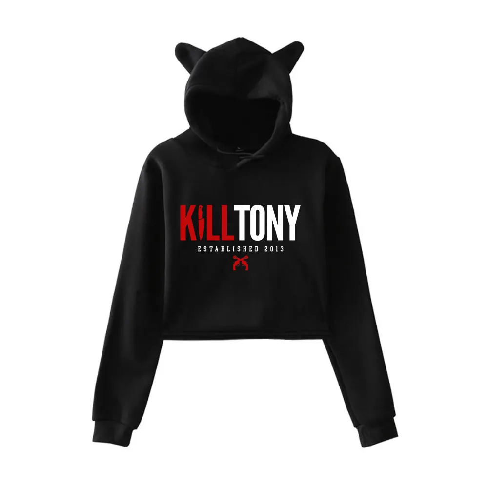Kill Tony Hoodie Vintage 90s Streetwear Merch Hoodies Sports Sweatshirts for Girls Cat Ear Crop Pullover
Kill Tony Hoodie Vintage 90s Streetwear Merch Hoodies Sports Sweatshirts for Girls Cat Ear Crop Pullover