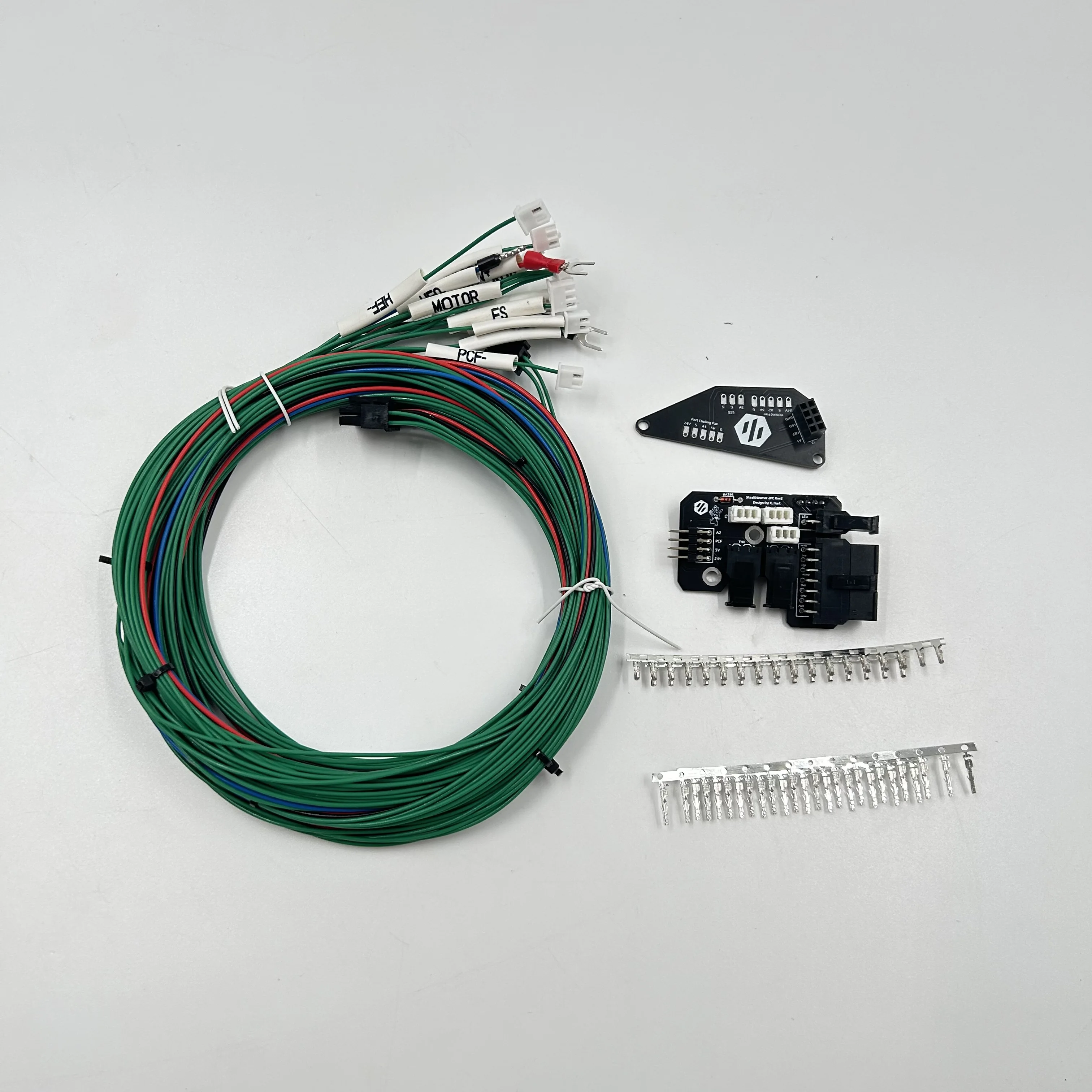 Комплект кабелей Turui Voron 2,4 с трезубьями Hark stealthгорелка Sb Pcb 2 шт. с кабельным набором из ПТФЭ
Комплект кабелей Turui Voron 2,4 с трезубьями Hark stealthгорелка Sb Pcb 2 шт. с кабельным набором из ПТФЭ